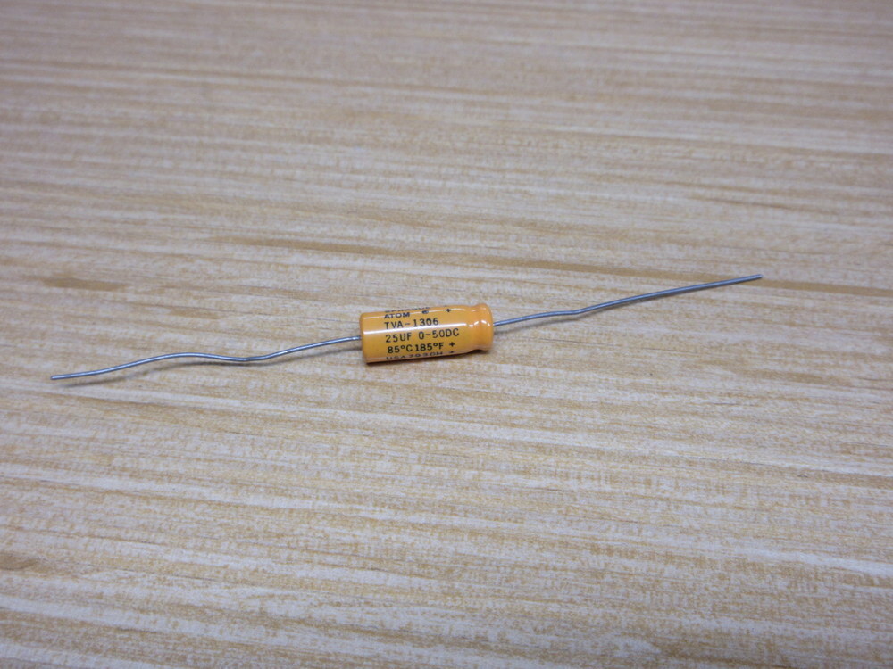 Sprague TVA-1306 Capacitor TVA1306 25UF 0-50DC (Pack of 14)