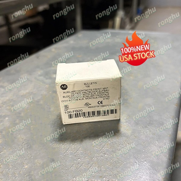 Allen Bradley 100-FB20 Auxiliary Contact Free Shipping