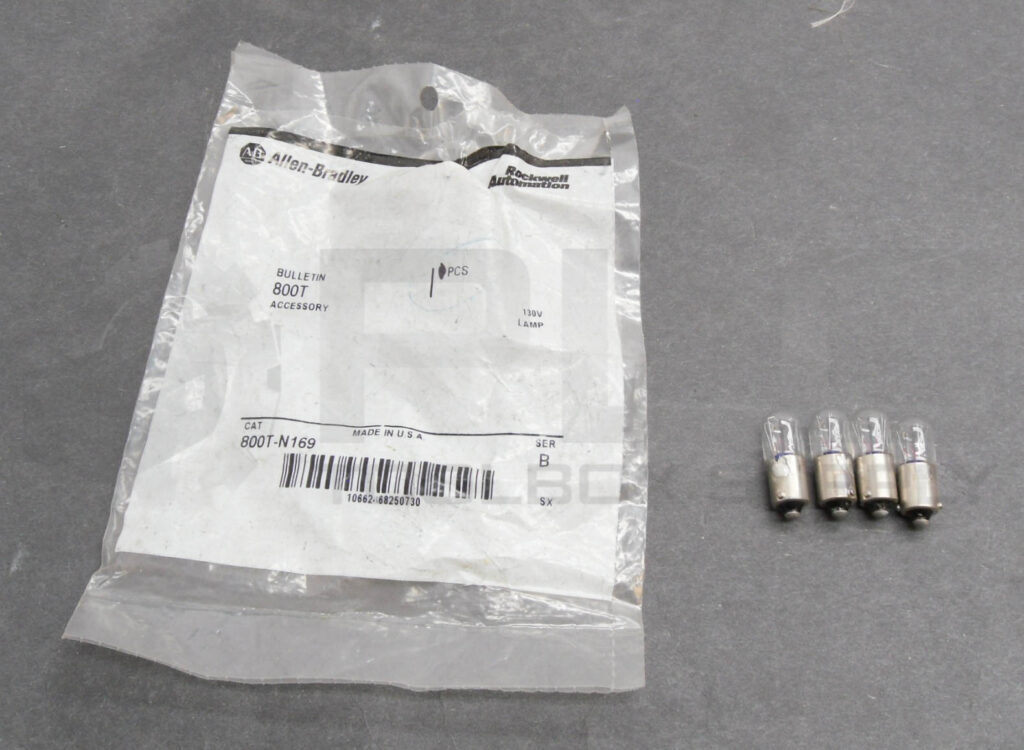 NEW BAG OF 4 ALLEN BRADLEY 800T-N169 /B LAMP 130V