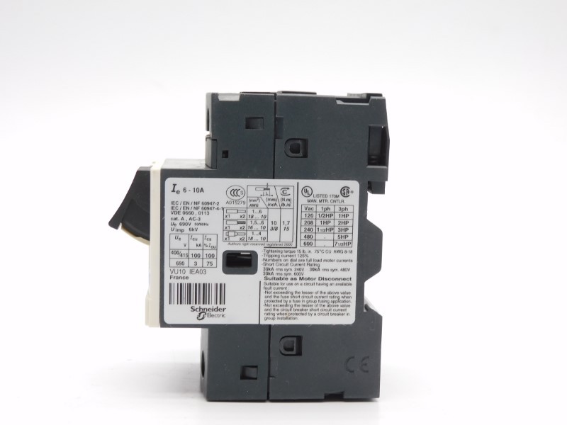 TELEMECANIQUE GV2ME14 690V 5-10A NSMP
