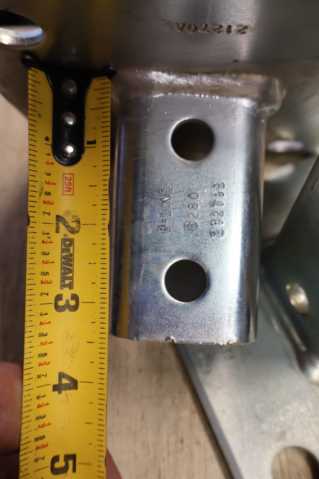 B-line B280 Post Base & Powerstrut PS3033SO
