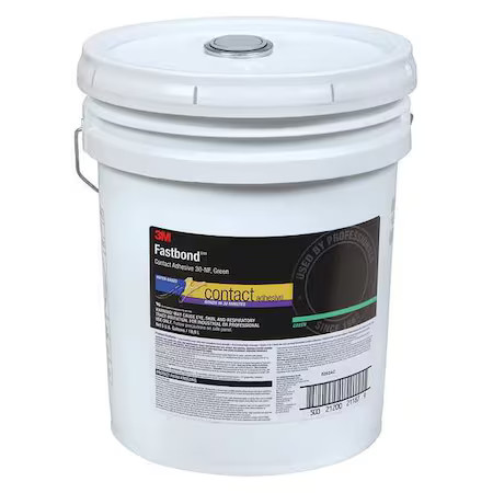 3M 21187 Contact Cement, 30Nf Series, Green, 5 Gal, Pail