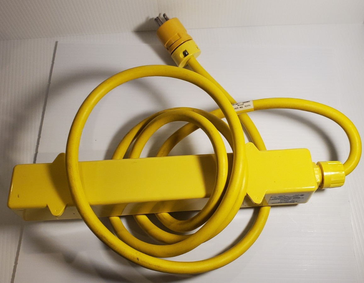 Heavy Duty Daniel Woodhead Multi-Tap Industrial Power Strip Electrical Outlet