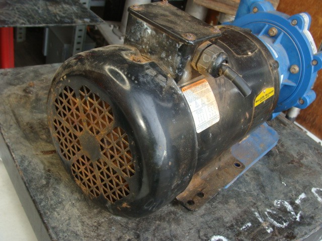 FINISH THOMPSON MAGNETIC DRIVE PUMP DB15P-14 IMP: Ø 5.13 90PSI BALDOR MOTOR 3HP