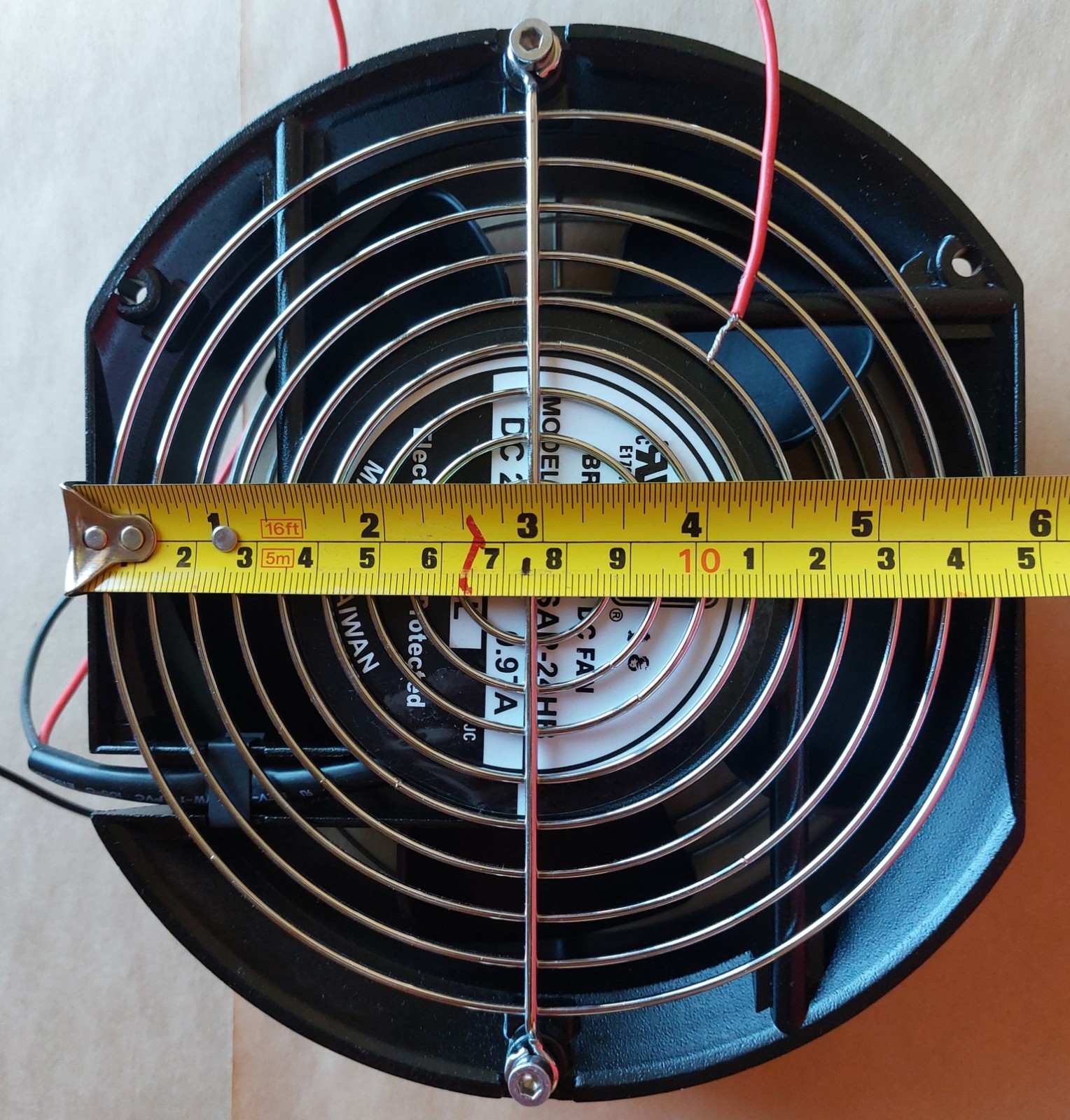 ORION FANS OD172SAP-24HB BRUSHLESS DC FAN 24V, 0.97 A, NEW