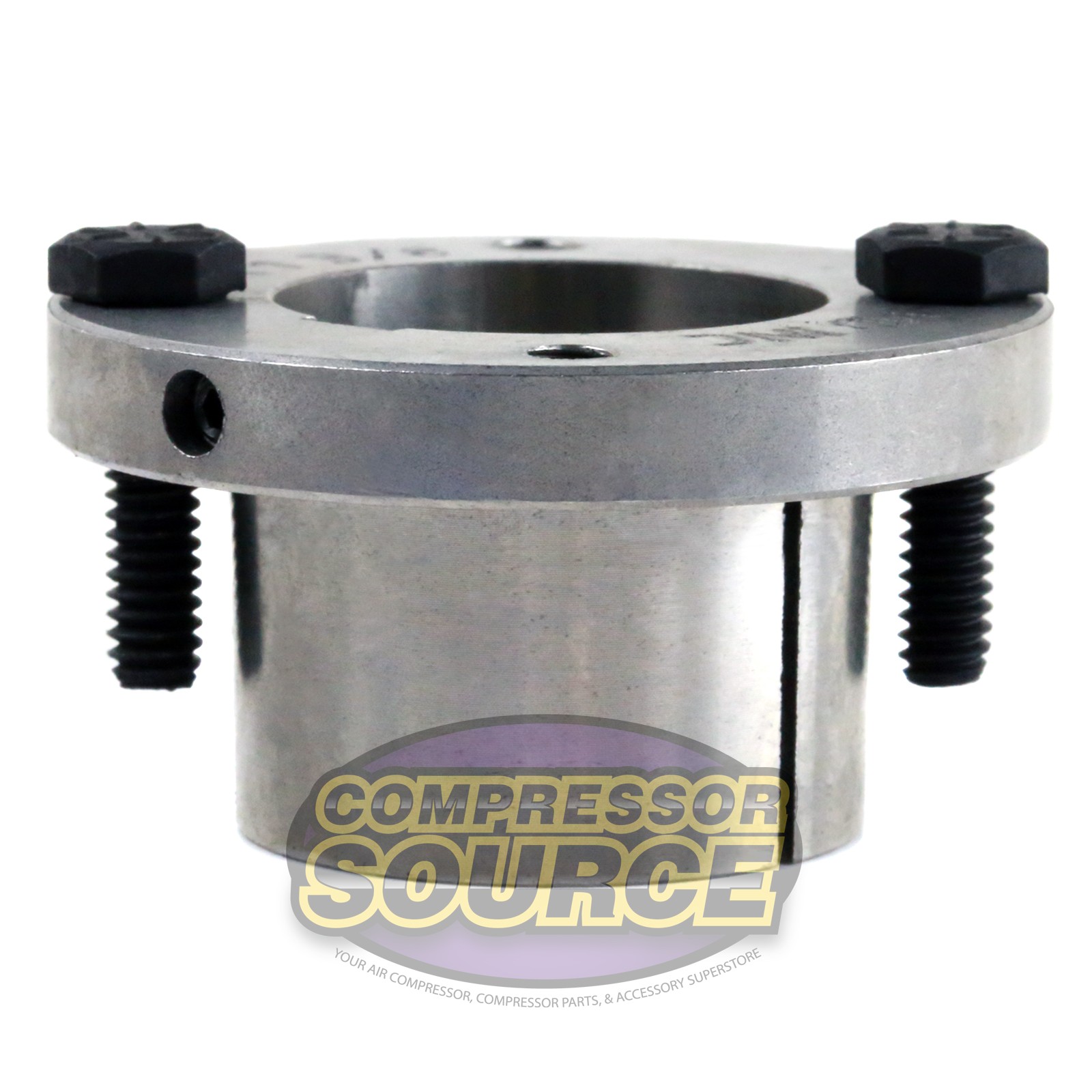 Steel 1-3/8″ Keyed Bore Split Taper H-Style Bushing for use with Pulley/Sheave