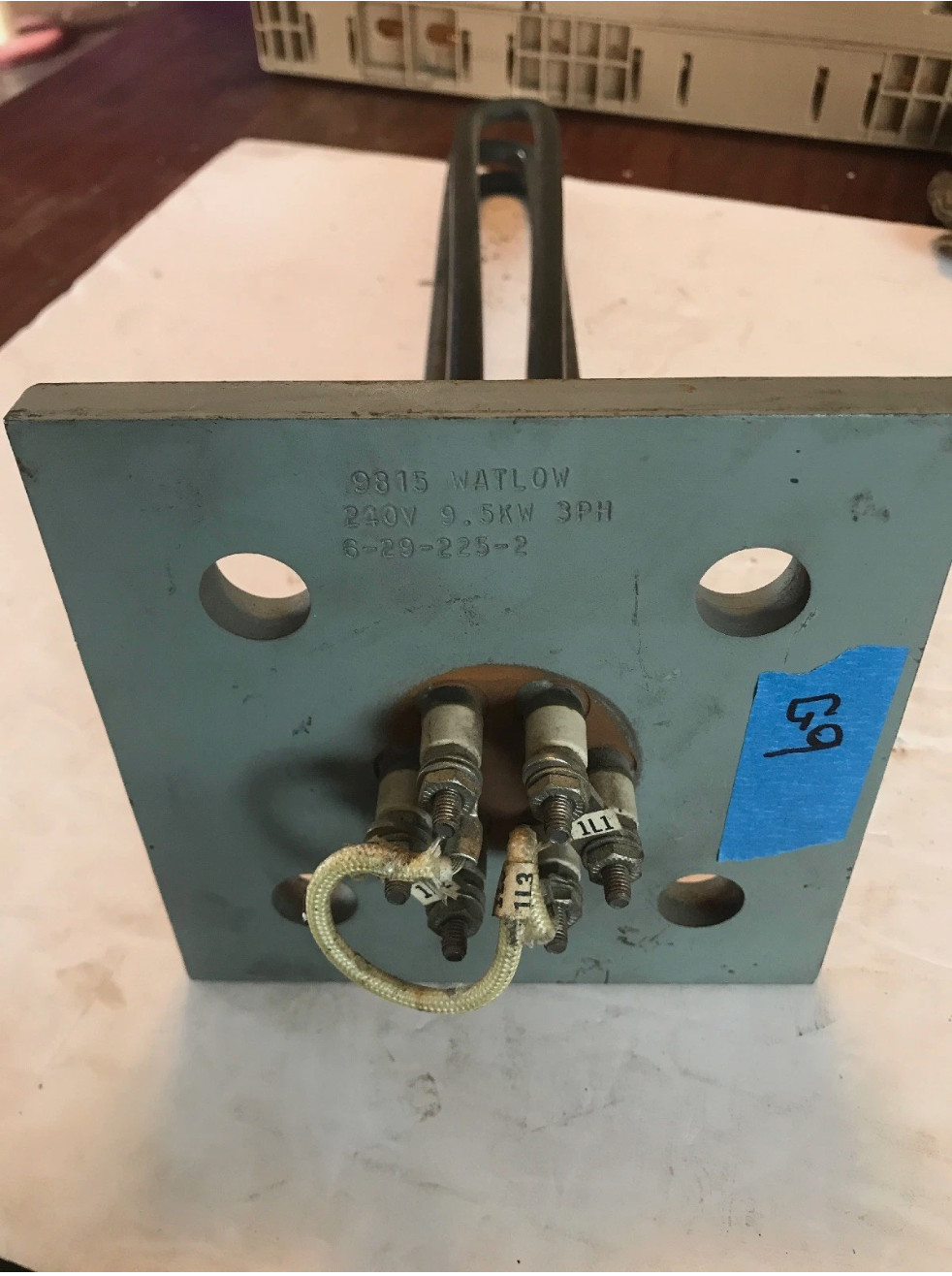 WATLOW 9815 Walton 240 V 9.5 Kw 3ph HEATING ELEMENT 6-29-225-2 NEW