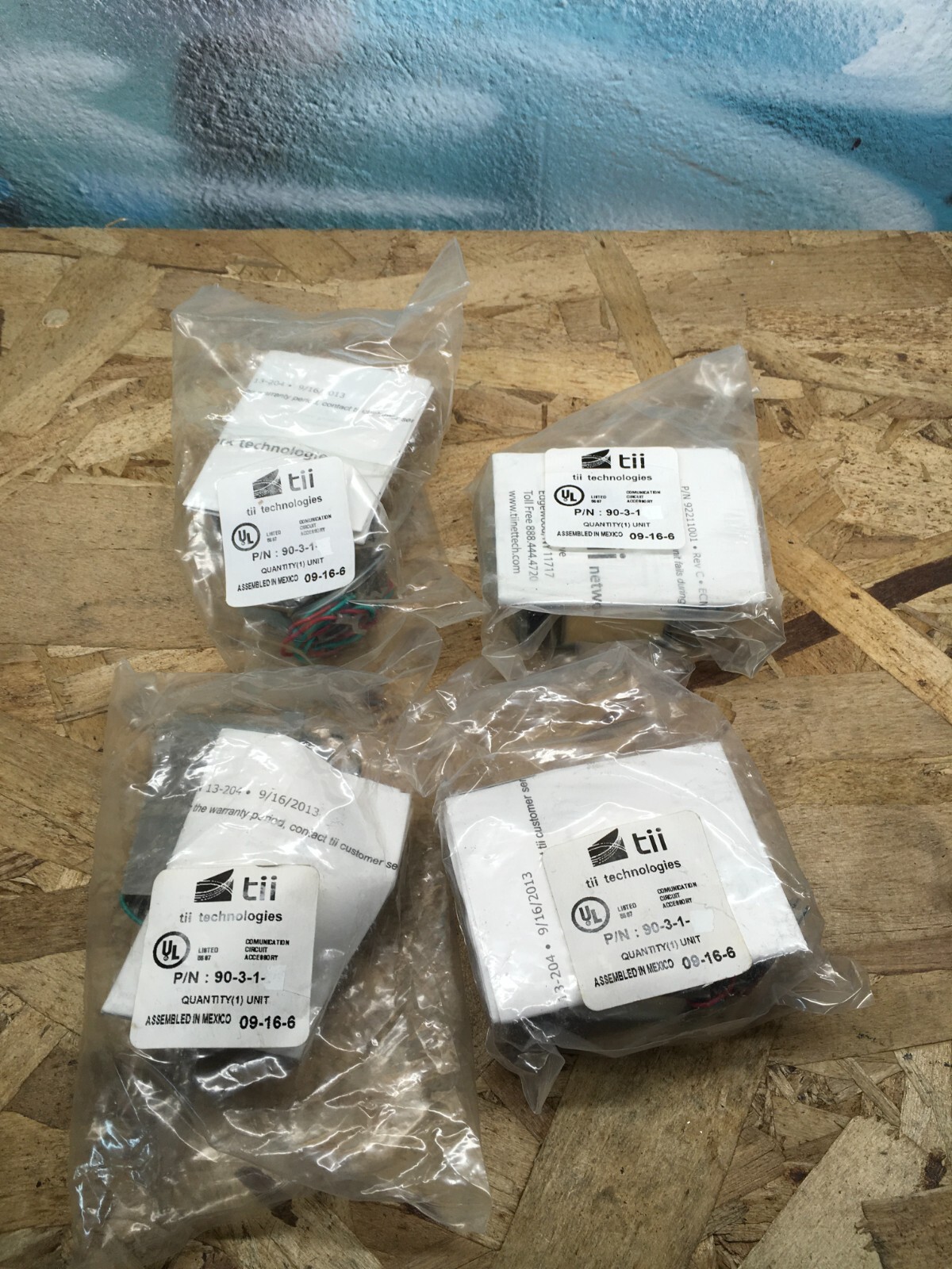 Lot of 4 Tii Technologies 90-3-1-1 Bridging Module Brand New Sealed SHIPS FAST!!