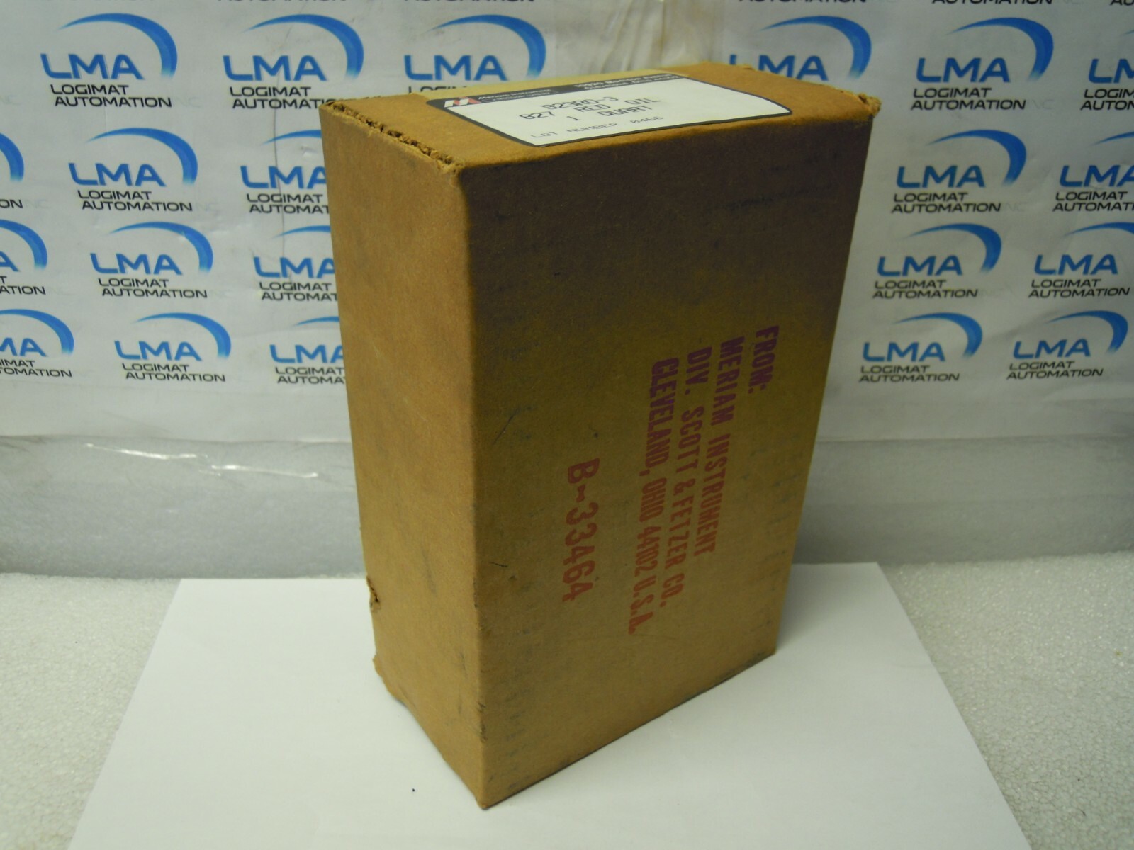 MERIAM INSTRUMENT 923RO-3 RED OIL 827 QUART 1 ***NEW