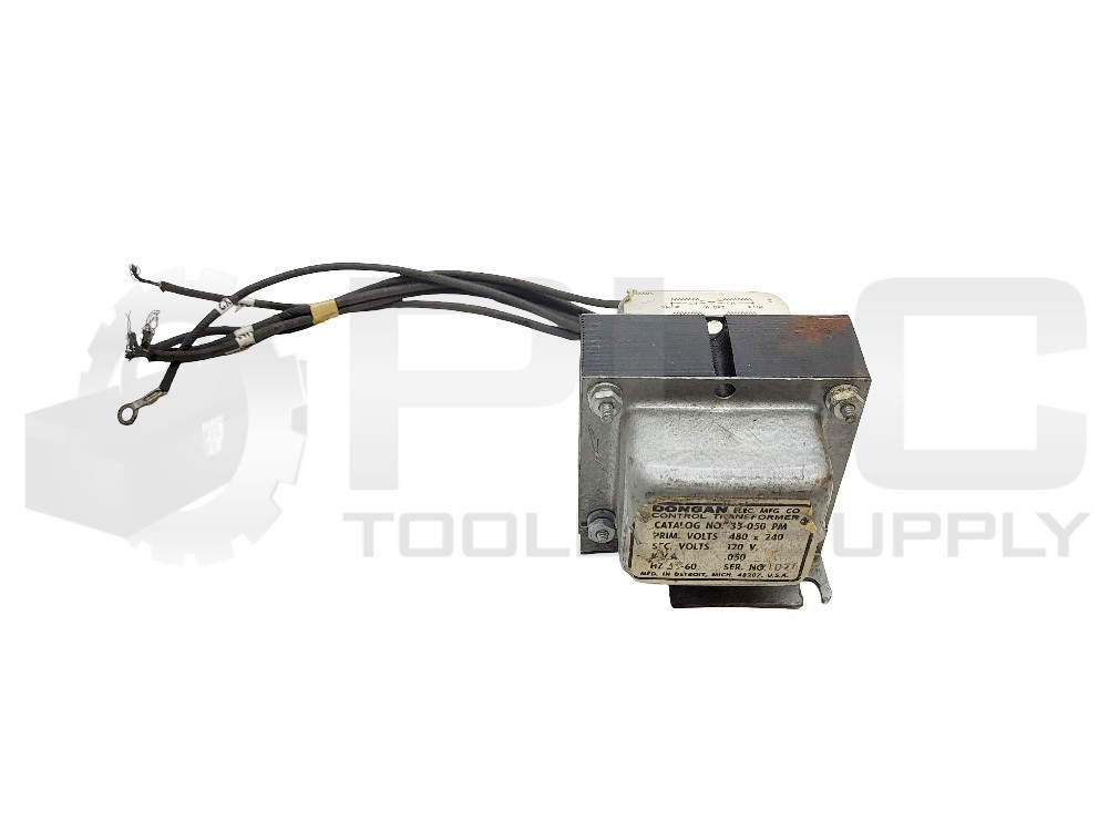 DONGAN 33-050 PM CONTROL TRANSFORMER 480V 50/60HZ