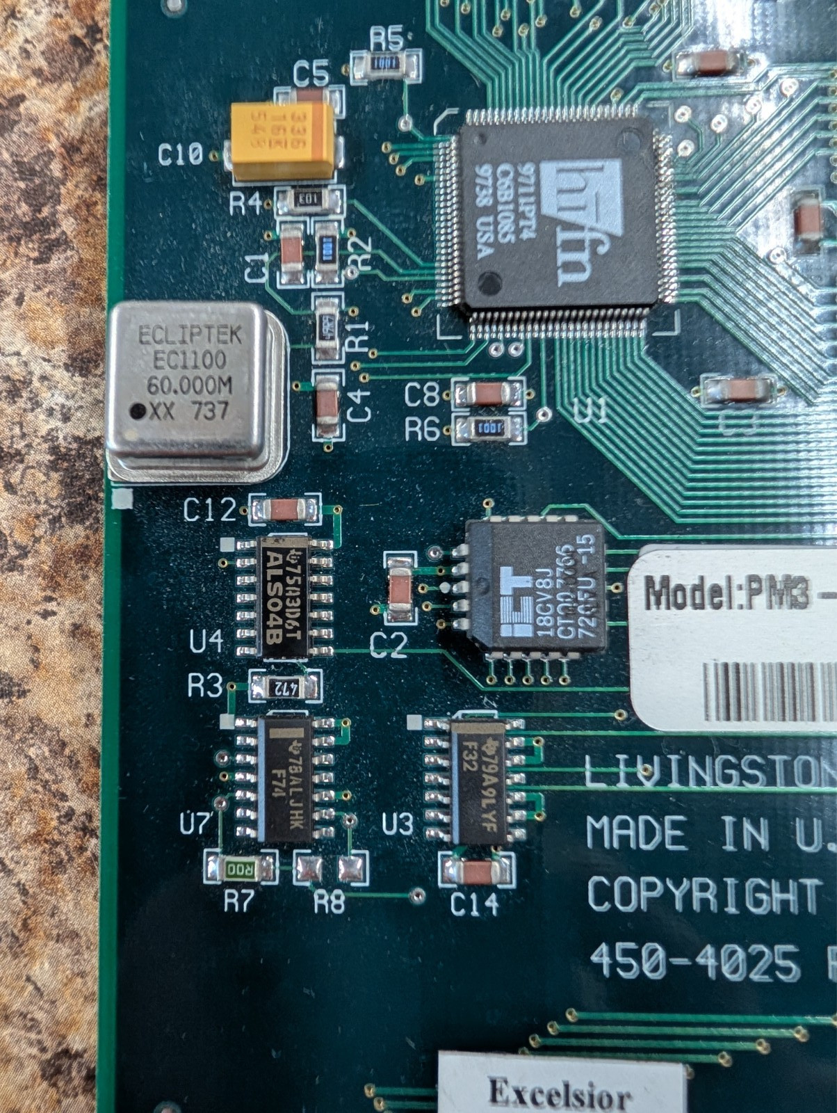 Livingston Enterprises PM3-CMP Circuit Board 400-4025
