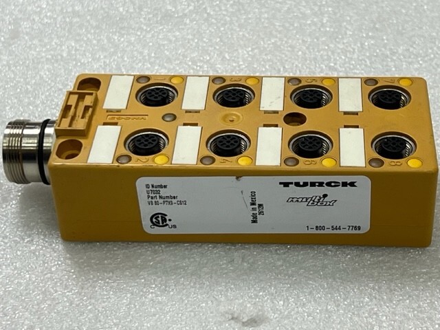 Turck VB80-P7X9-CS12 Multi Box Junction Box Module Used