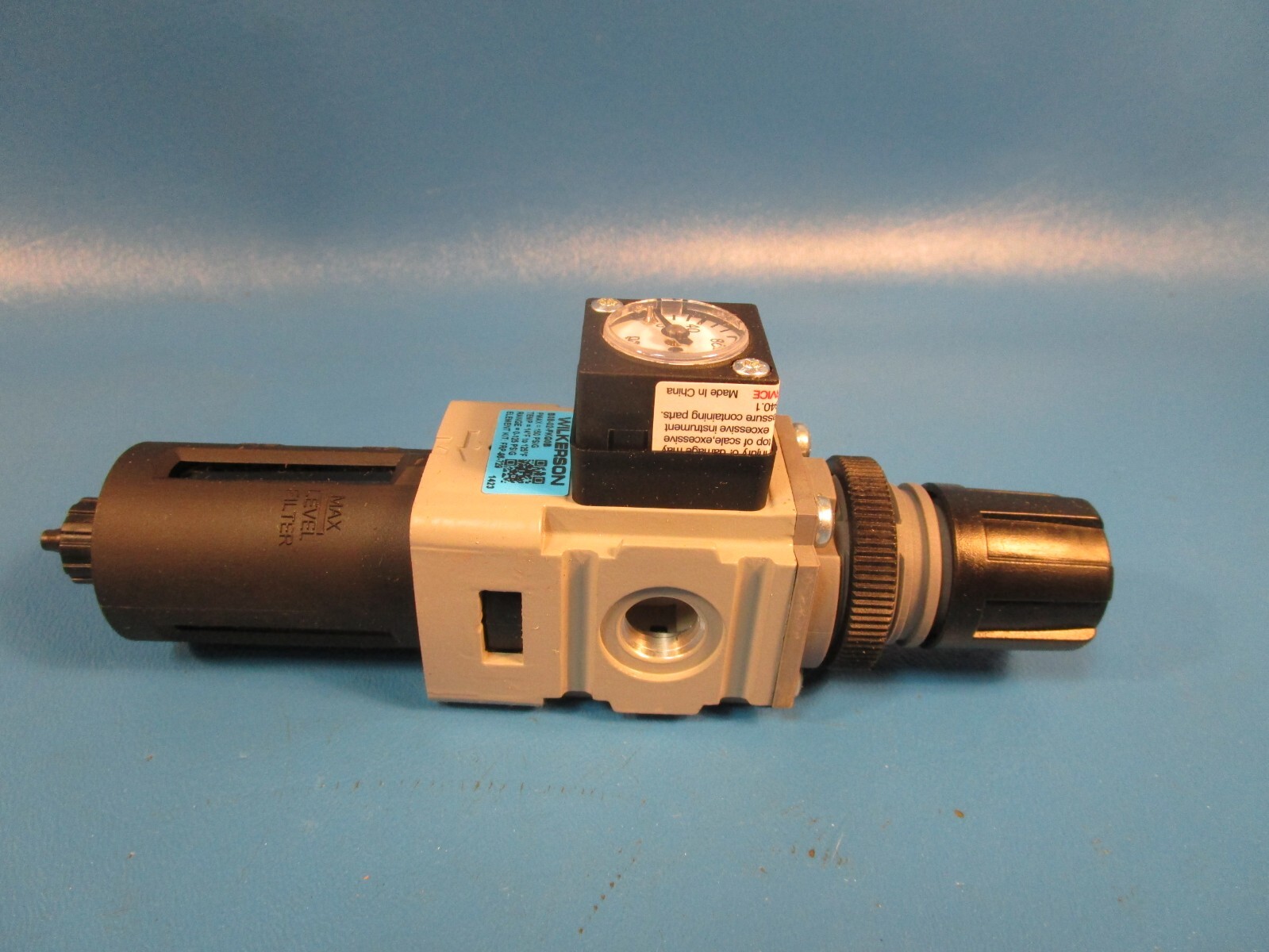 WILKERSON B08-02-FKG0B, Filter Regulator, 1/4″ NPT, 0-125 PSIG