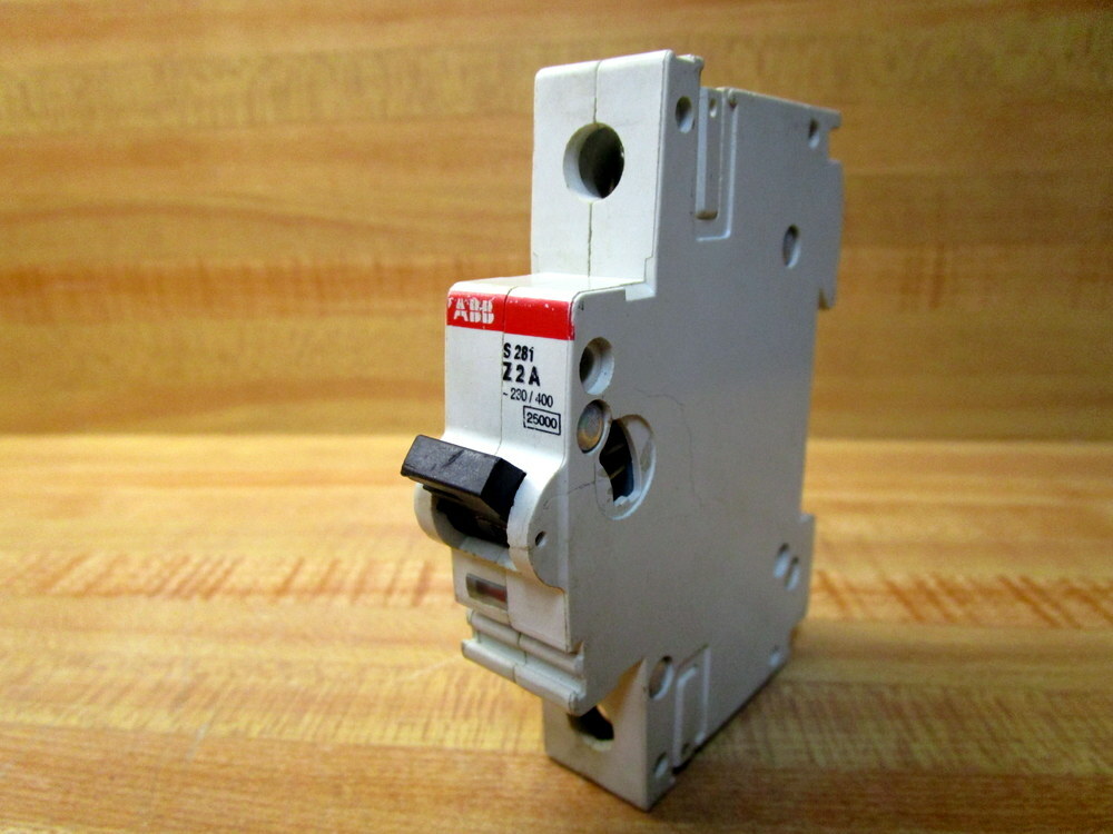 ABB S 281 Z 2A Circuit Breaker S281Z2A (Pack of 2)