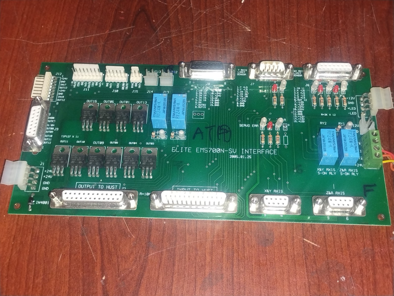 ELITE EM5700N-SV INTERFACE, M5700N-AT