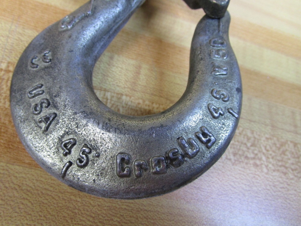 Crosby 45 Bullard Swivel Bail Hook