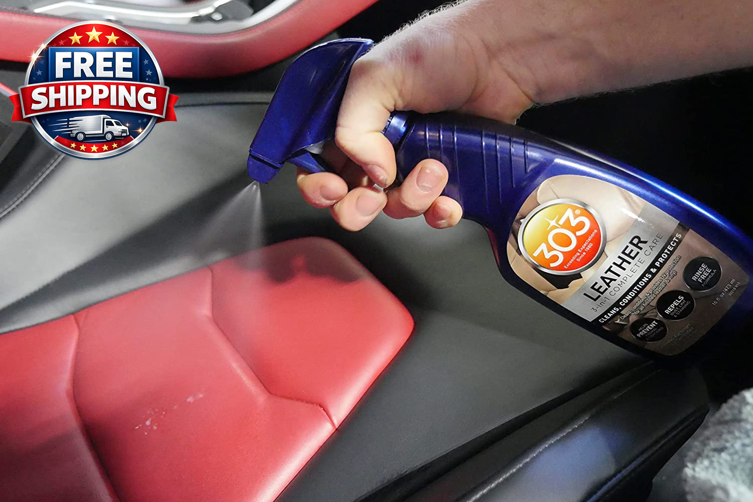 Leather 3-In-1 Complete Care – Cleans, Conditions, & Protects – Helps Prevent Fa