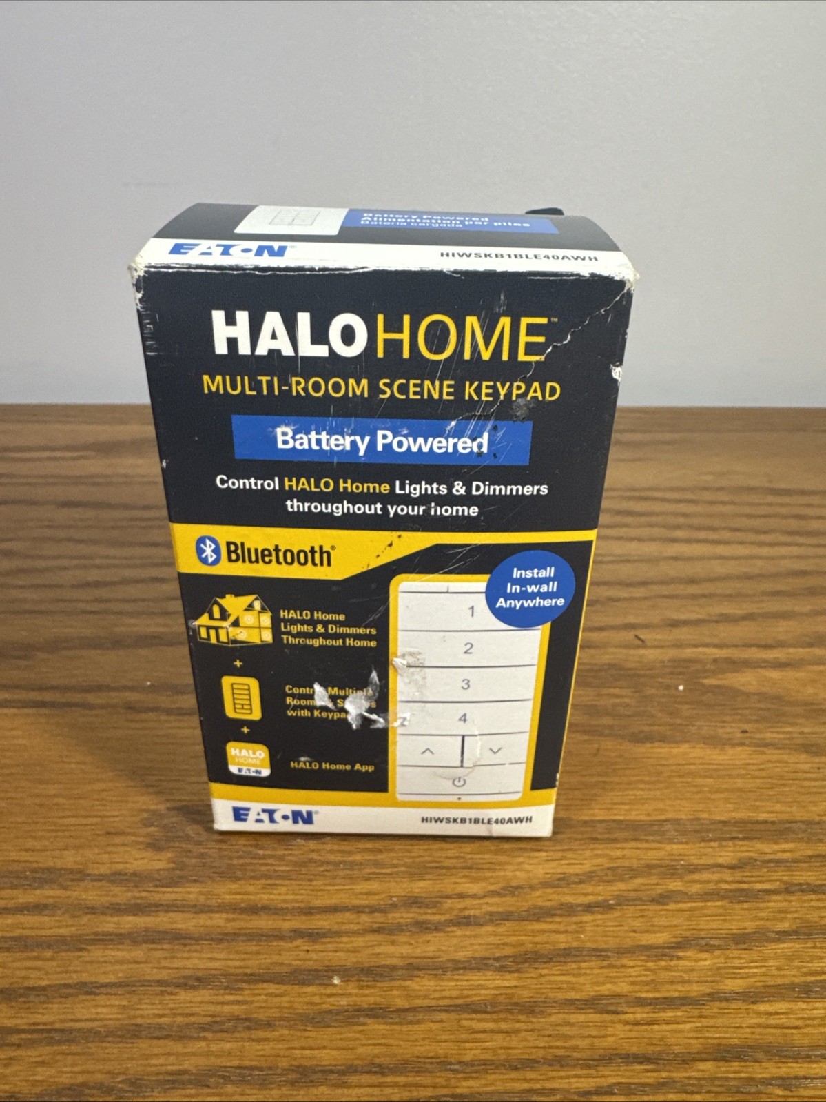 Halo HIWSKB1BLE40AWH Multi-Room Scene Keypad