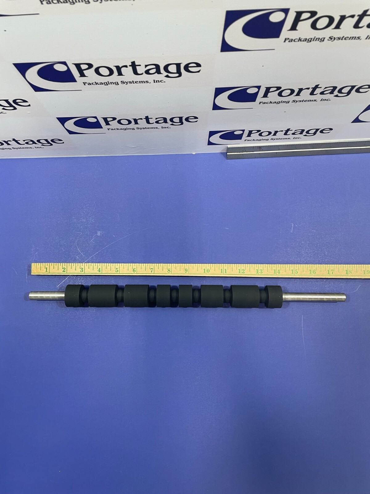59010A1 H-100 D / E Rubber Drive Roller Automated Packaging Systems Autobag