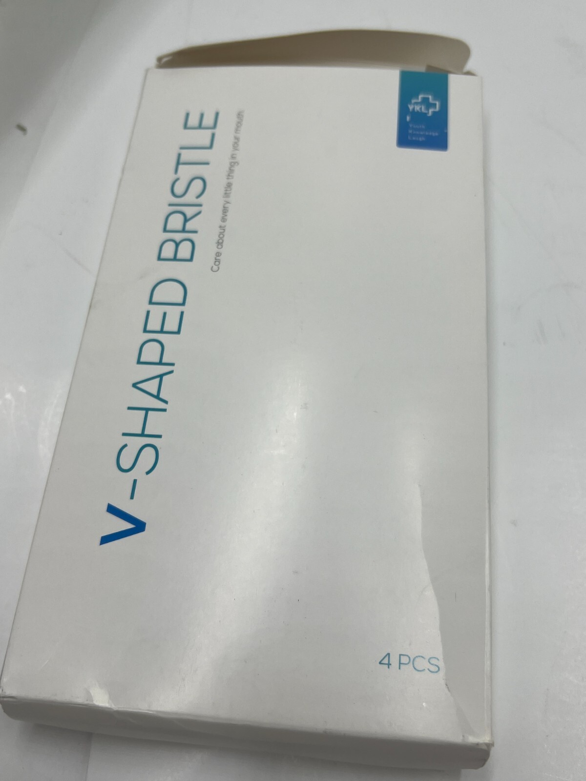 (QTY 12) YKL V-Shaped Bristle Oral Care Orthodontic Toothbrush 0.15MM