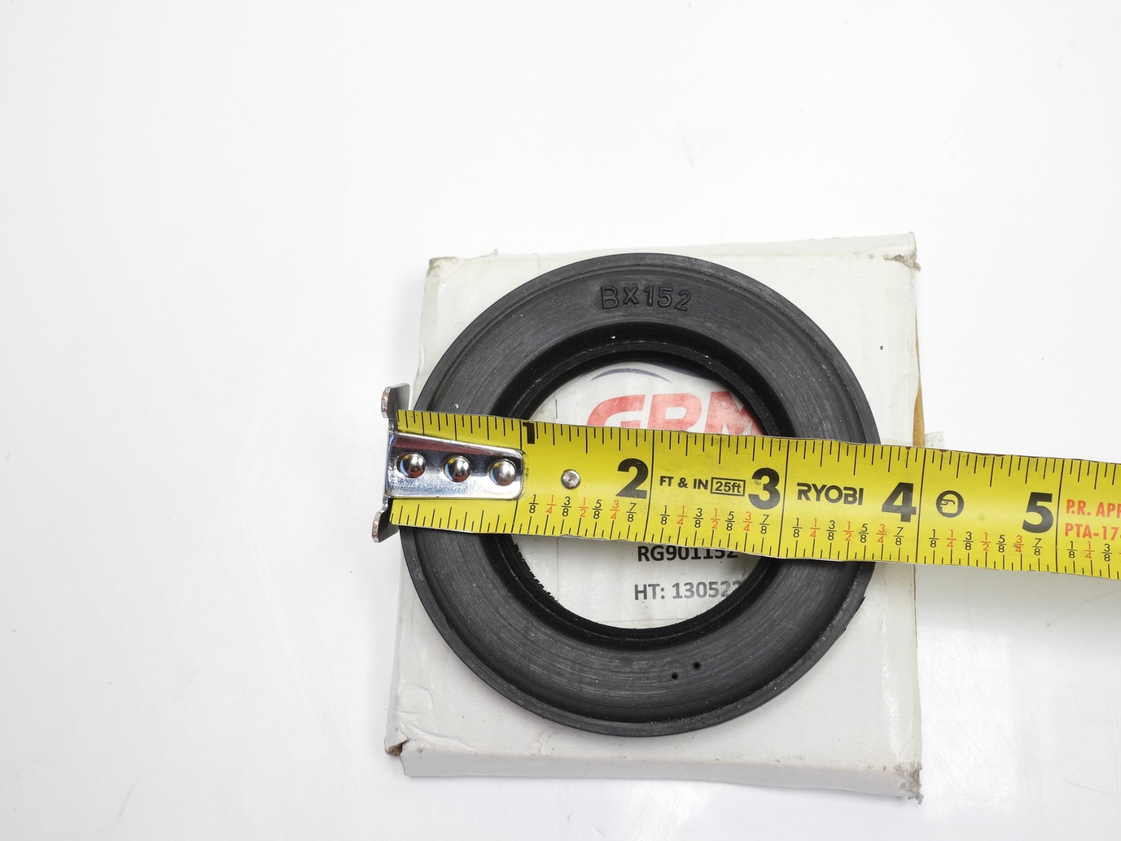 GRM API Ring Joint Gaskets (4) BX-169 Rubber Coated (4) BX-152 Rubber Coated