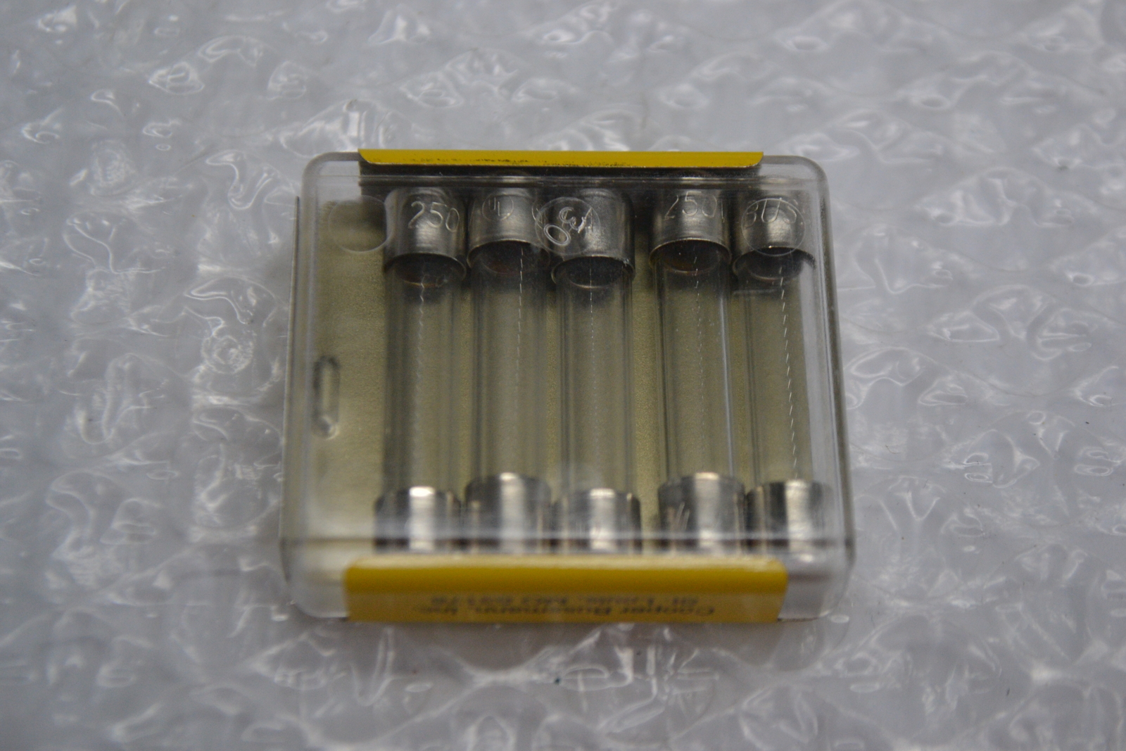 BUSSMANN AGC-1/2 FUSE LOT OF 6 PKG OF 5 NSMP