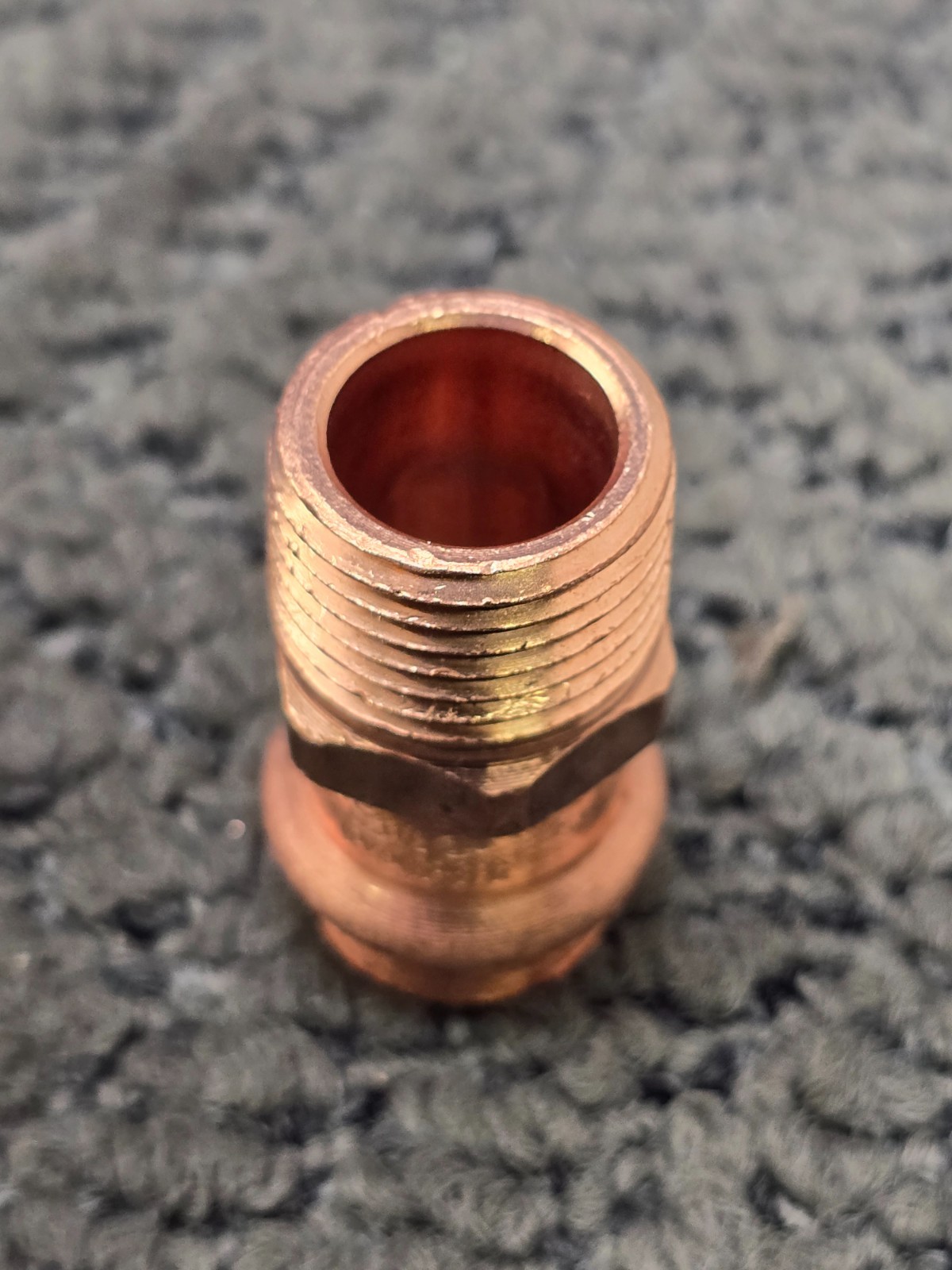 (QTY 10) Mueller PF 01131 Copper Male Press Adapter Fittings 1/2″ Press x MPT