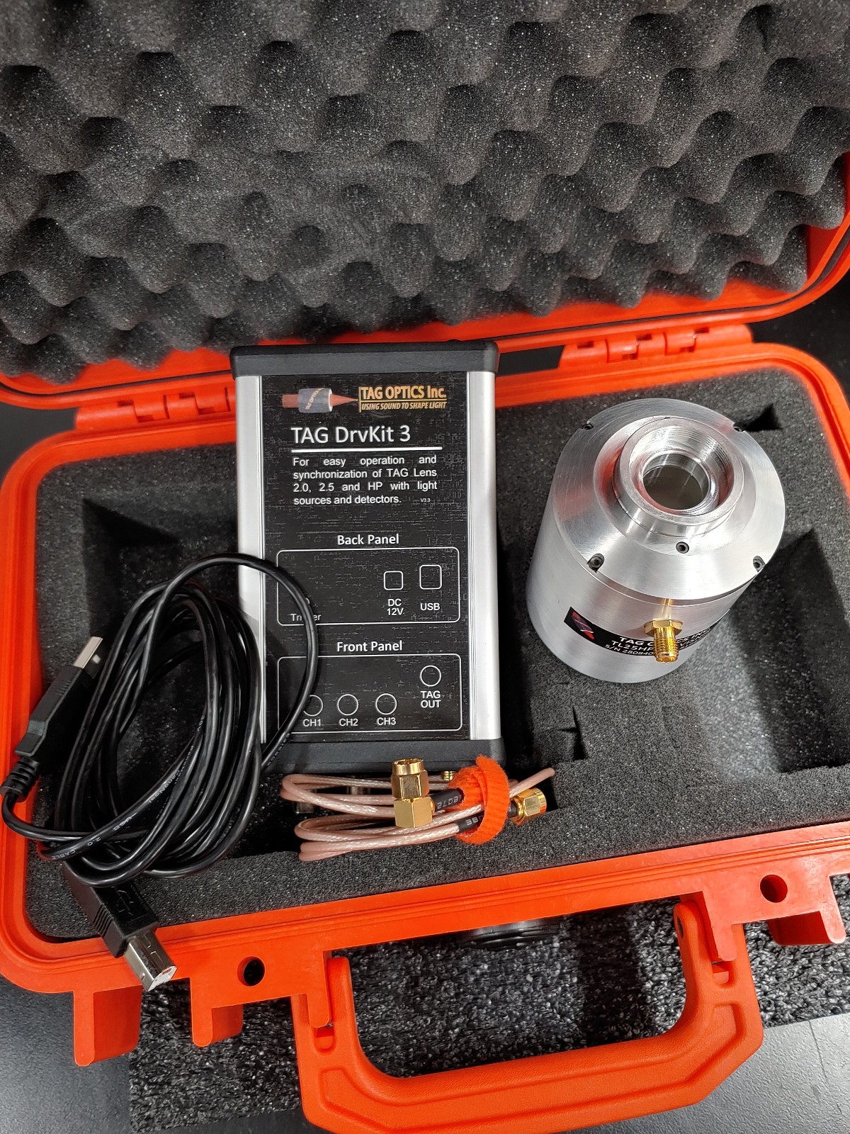 TAG OPTICS TAG DrvKit 3 TL25HP-OC-VISNIR High Speed lens Development Imaging Kit