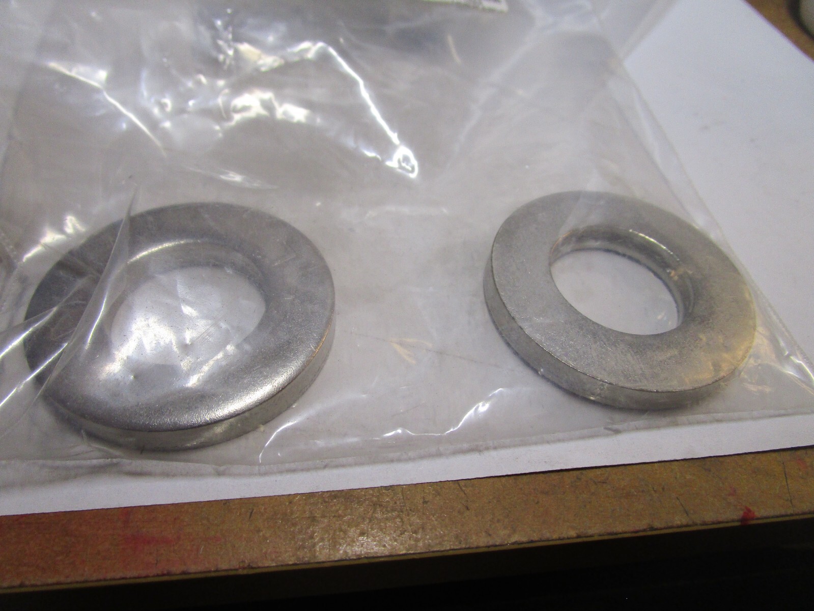 1″ 18-8 Stainless Steel Small OD Extra Thick Flat Washer QTY 2