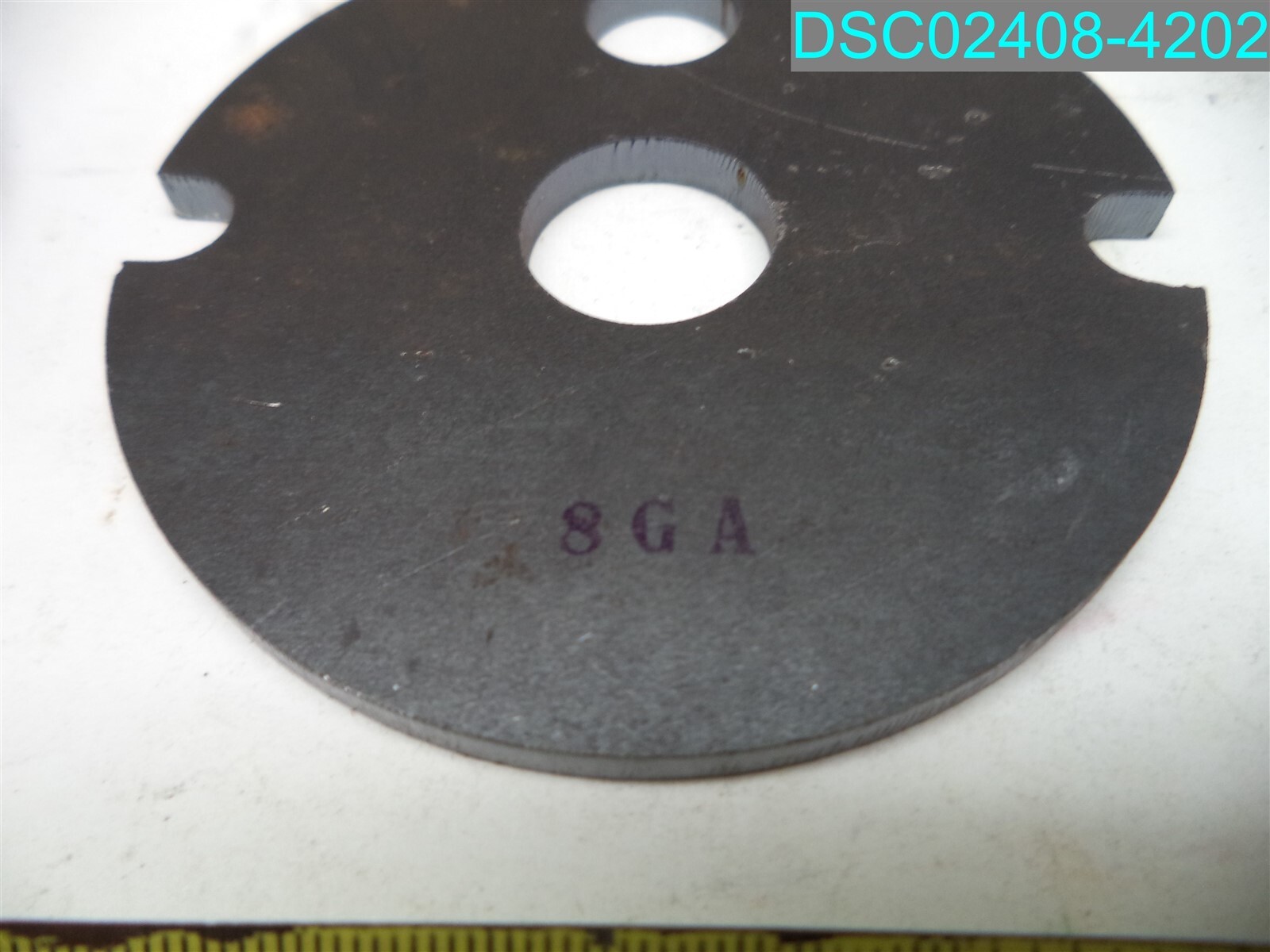 QTY=3 PCS: Part No. 137904-24-1 CHS 2.75 X 640 8 GA A-36 STEEL