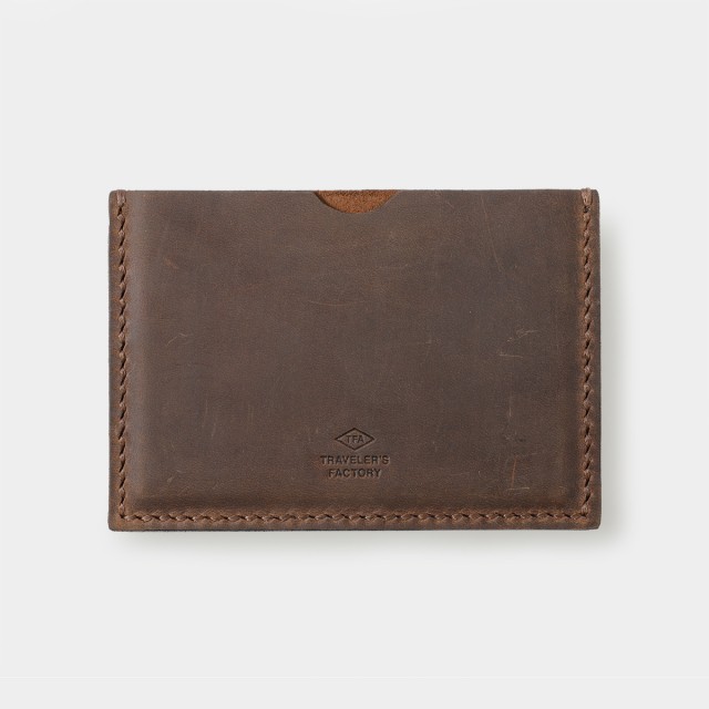 Traveler’s Factory TF Leather Passport Case Brown (07100653) Official Japan NEW
