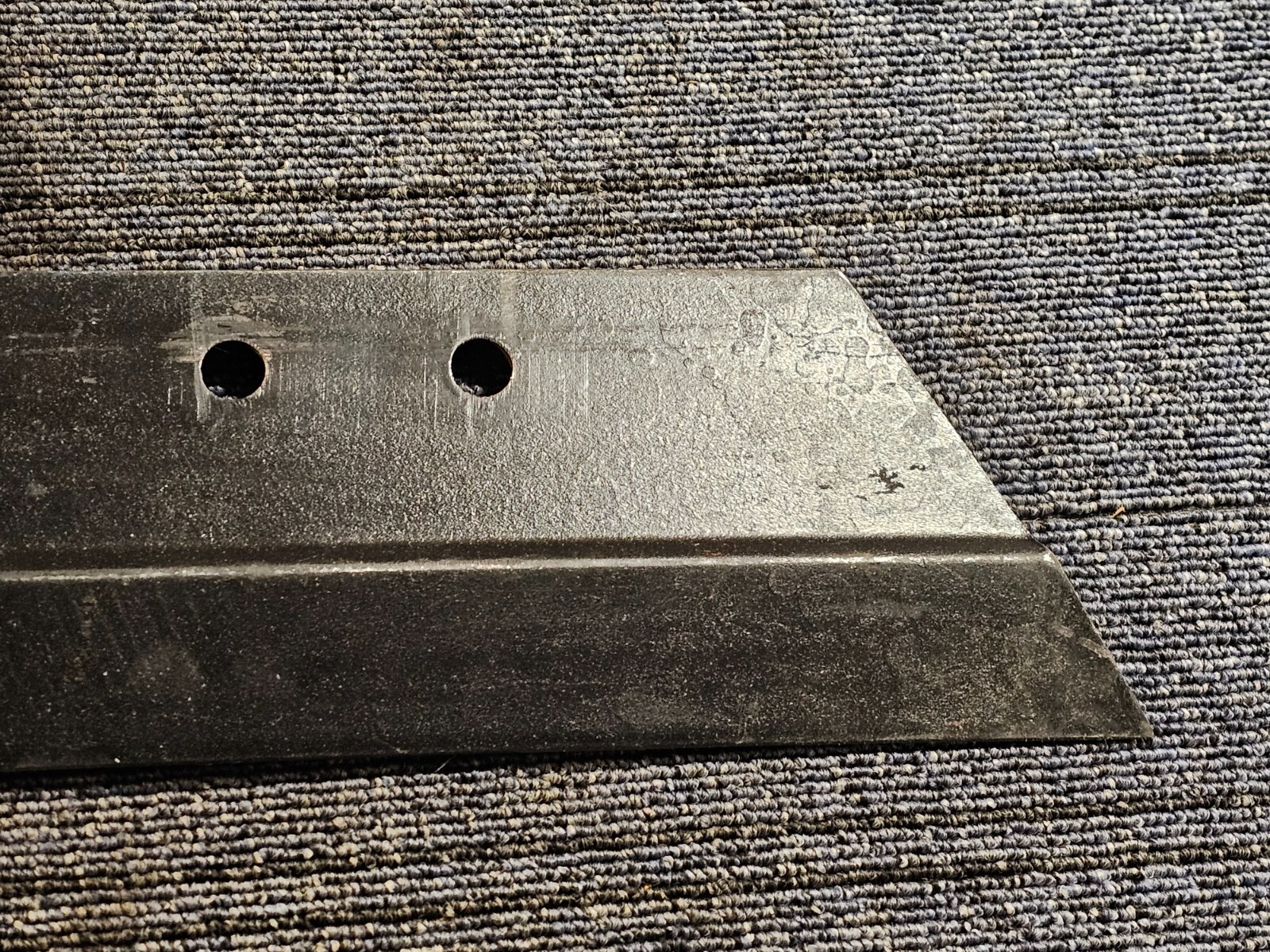 Wiese Plow Share RSJD 185 W08D 6K1 / 5 Hole Mounting 25″ Length 4-1/8″ Width