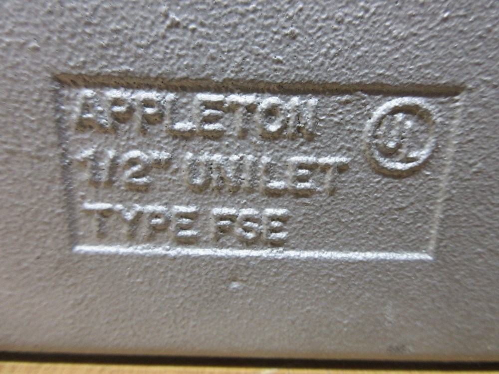 Appleton FS-1-50 Cast Device Box 1/2″ FS150