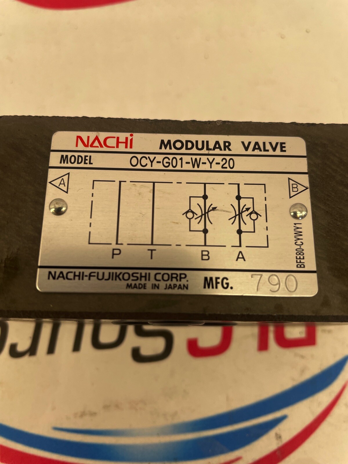 NACHI OCY-G01-W-Y-20 MODULAR VALVE