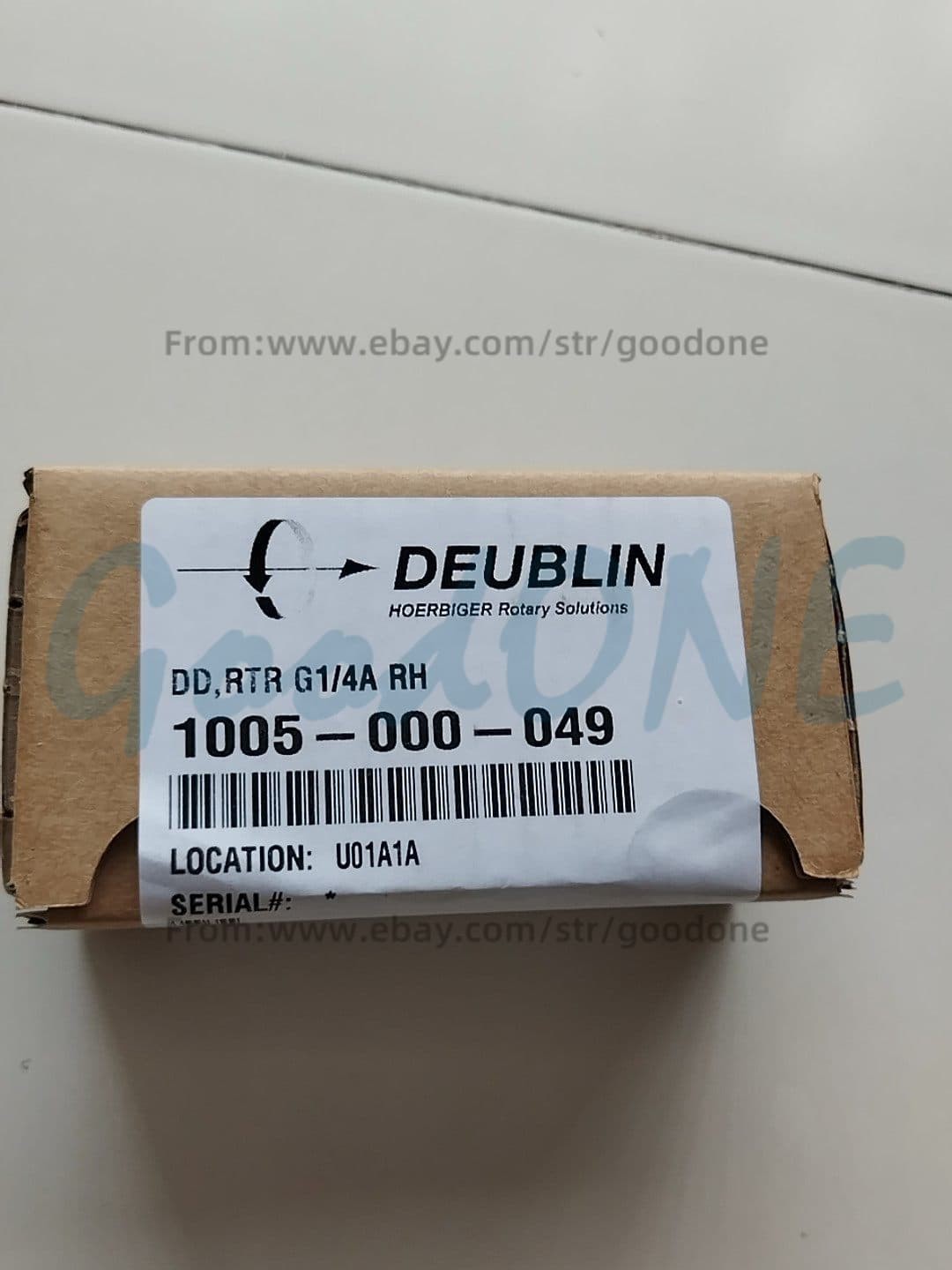 1PC NEW Deublin DD.RTR G1/4A RH 1005-000-049 High Speed Rotary Joint
