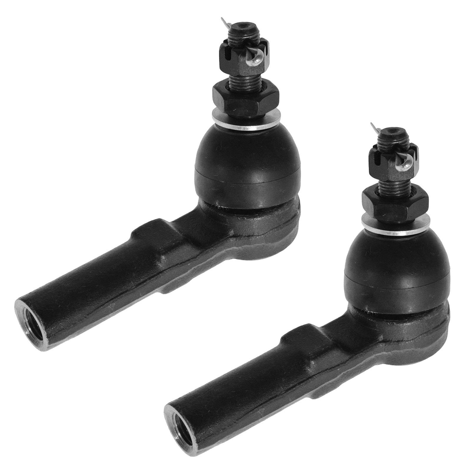 Trq 2 Piece Tie Rod Set Front Driver Passenger Side Outer Compatible Vehicles