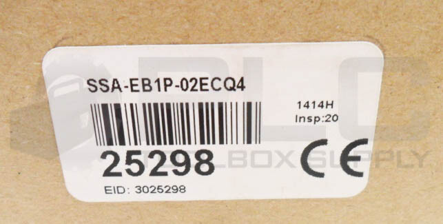 NEW BANNER SSA-EB1P-02ECQ4 EMERGENCY STOP BUTTON 25298