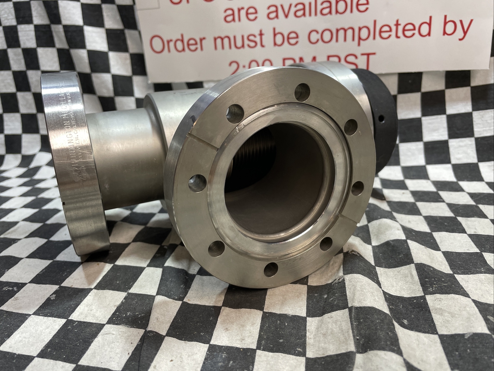 HUNTINGTON MANUAL ANGLE VALVE CONFLAT 4.50″, MV-250, MV250, SHIPSAMEDAY
