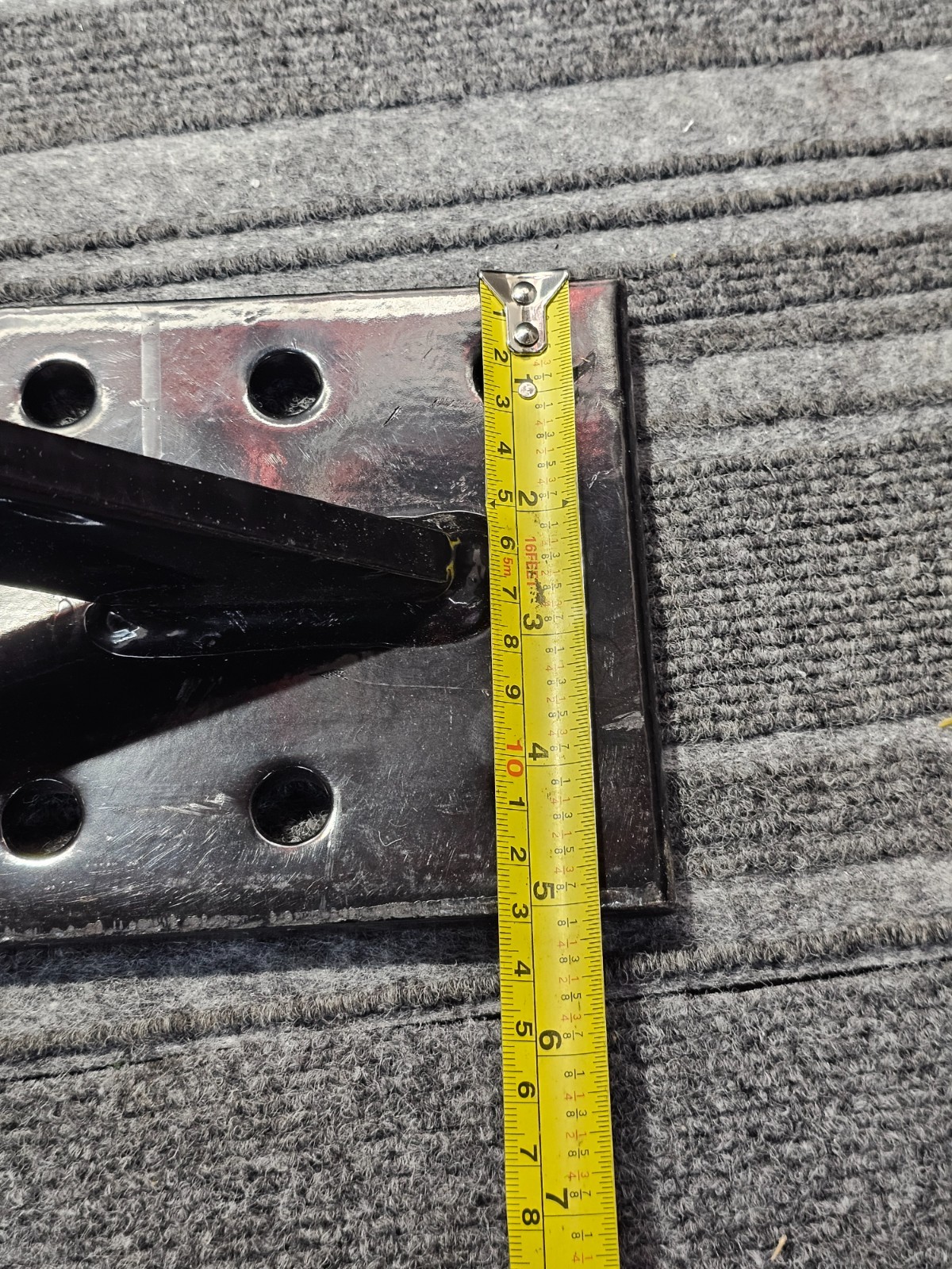BUYERS PRODUCTS PM812 Pintle Hook Mount 10,000 lb Gross Vehicle Wt Capacity