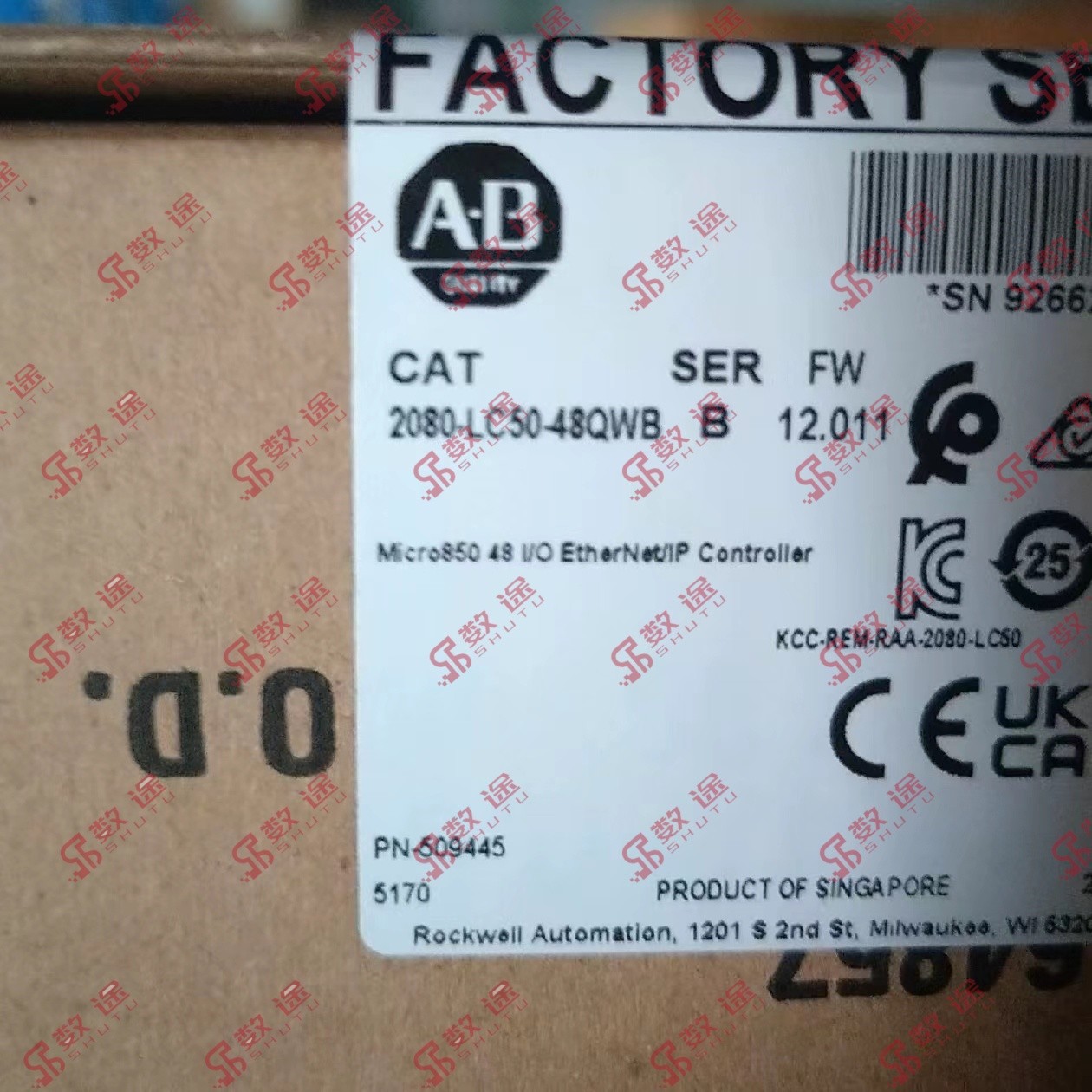 1PCS NEW brand 2080-LC50-48QWB Micro850 48I/O ENet/IP Controller