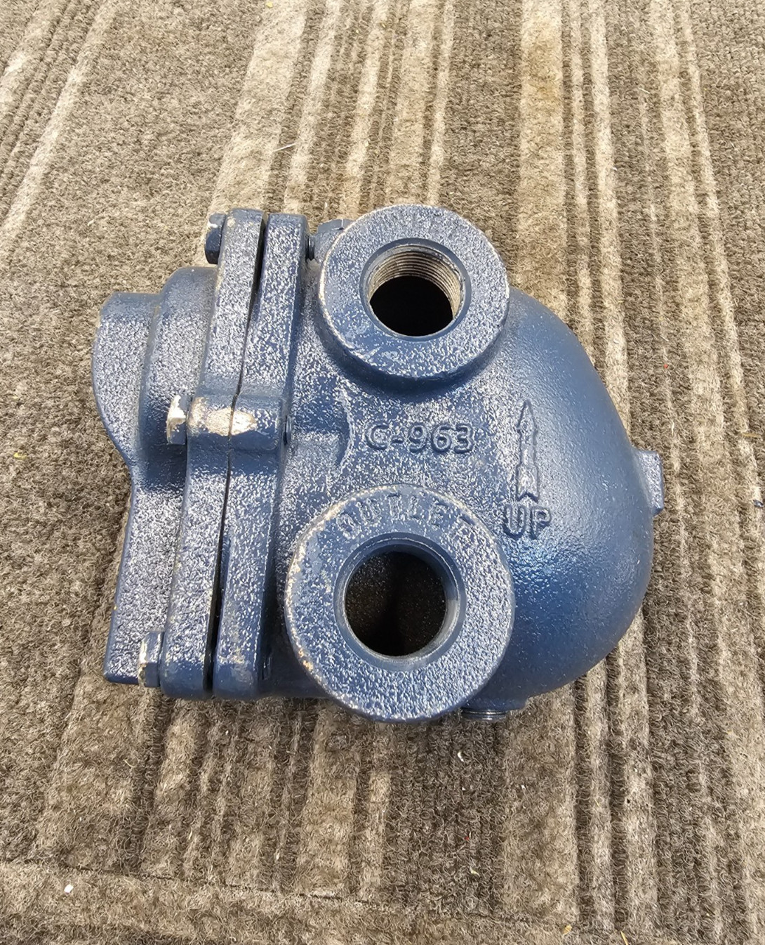 ARMSTRONG C-963 A3 Float & Thermostatic Steam Trap, 125PSIG MOP, 175PSIG MAP