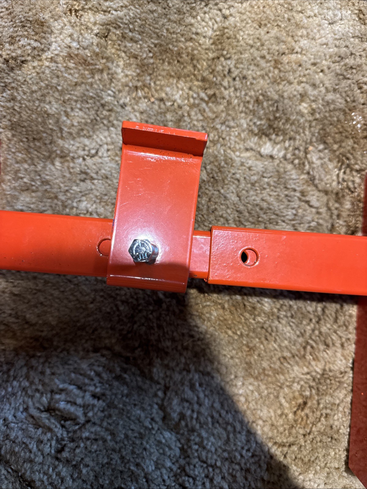 ULINE FORK LIFT TRUCK GRIP DRUM BARREL LIFTER TRANSPORTER Missing Clip