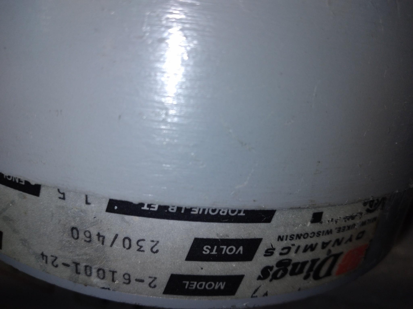 DINGS DYNAMICS 2-61001-24 230/460V 60HZ