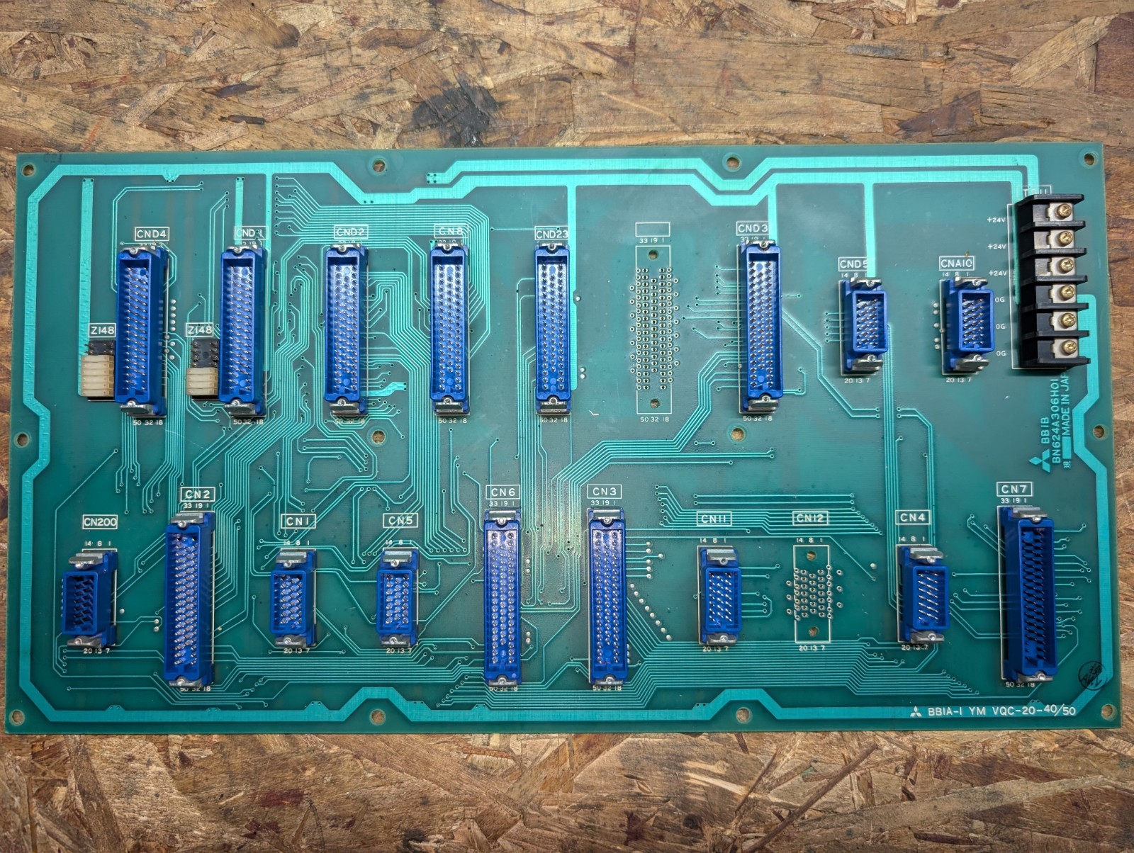 MITSUBISHI CIRCUIT BOARD BBIA-I YM VQC-20-40/50 BN624A306H01 BB1A-1 BB1B