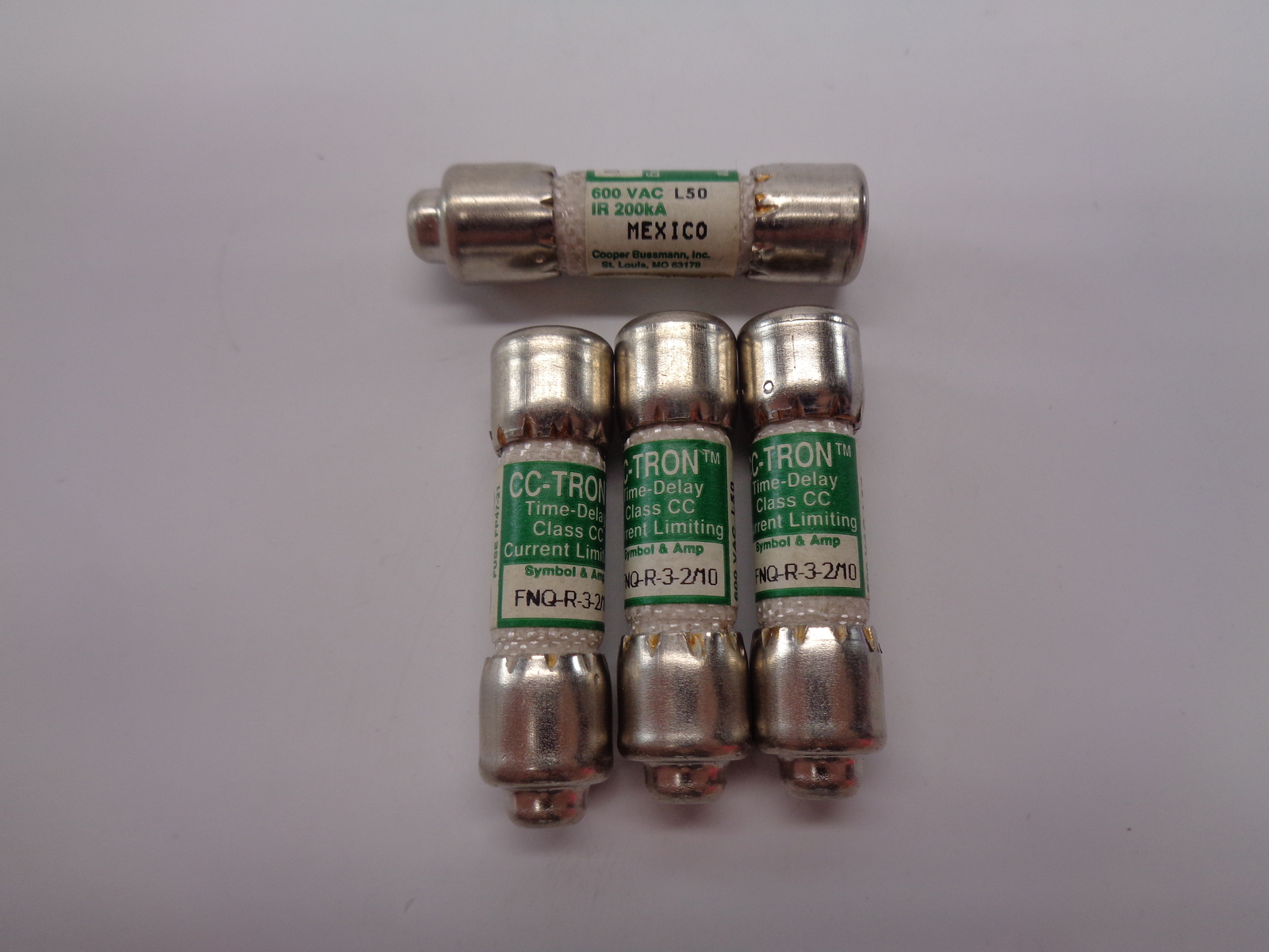 CC TRON FNQ-R-3-2/10 FUSE LOT OF 4 NSNP