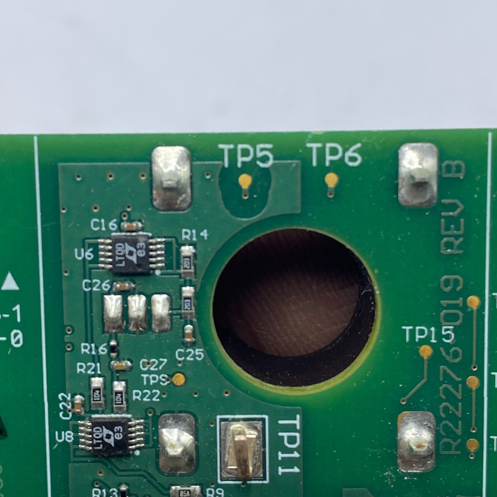 CIRCUIT BOARD R22276-019 REV B W/ HC5F200-S CURRENT SENSOR “FREE SHIPPING” 🔔