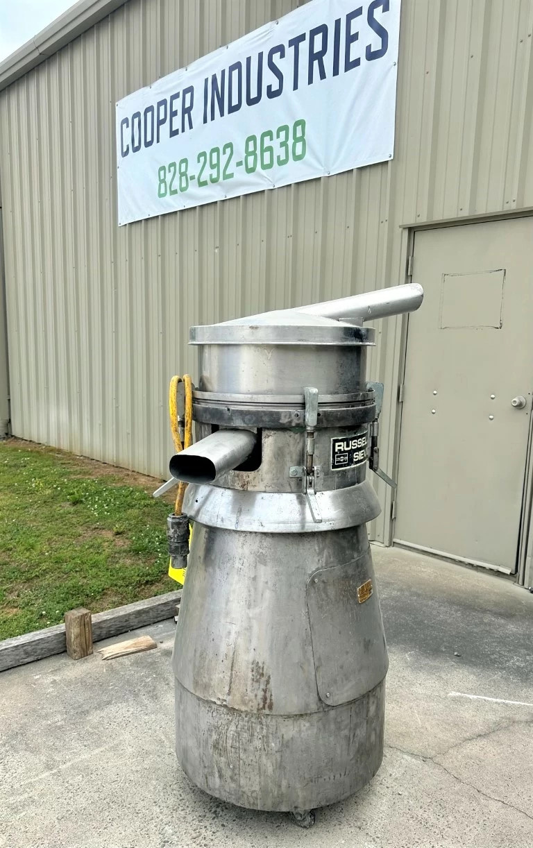 ITEM 2492: 20” DIAMETER RUSSELL FINEX SINGLE DECK SIFTER MODEL 16350 STAINLESS