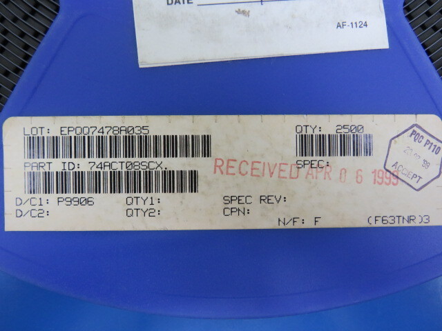FAIRCHILD 74ACT08SC Qty of 280 per Lot IC 74ACT08SC