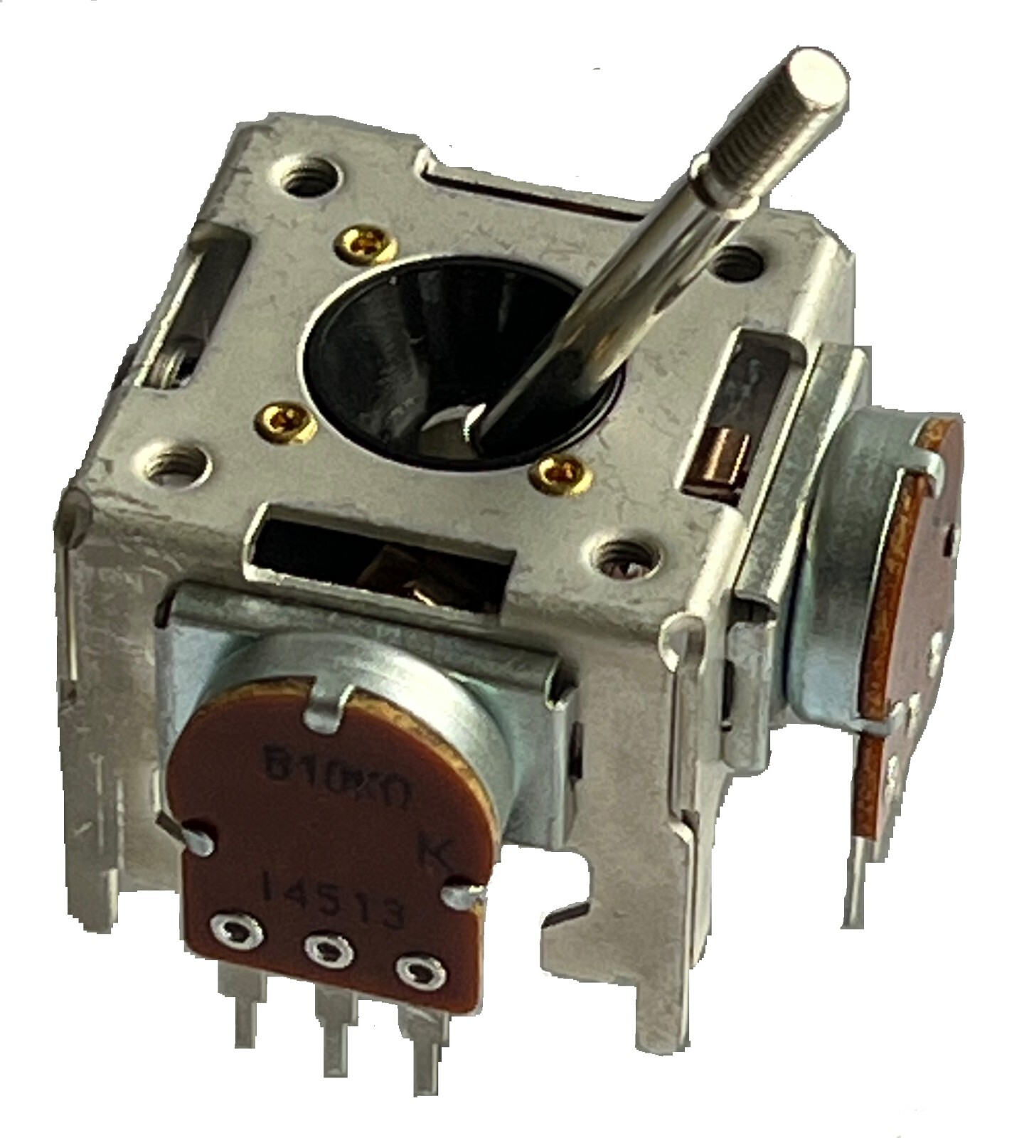 2-Axis Compact Analog Potentiometer Joystick TX-26PLR-B10K 60 pieces USA