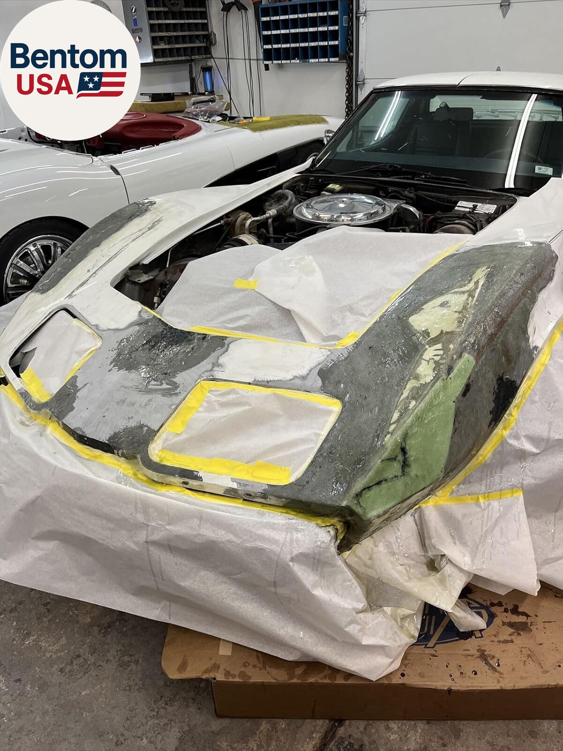 – Polyester Resin with Rolled 1708X50X4.7 Yard Biaxial Cloth, Fiberglass Repair